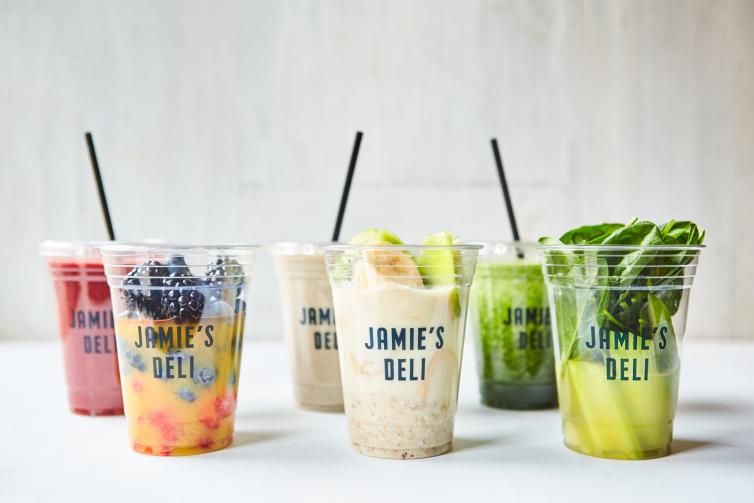 Jamies Deli smoothies